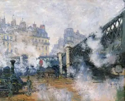 Monet, Claude: Gare Saint-Lazare